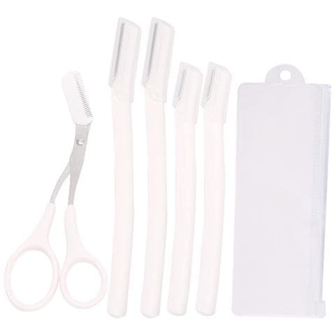 Set Di Rasoi Per Sopracciglia: Shaver Microguard In Acciaio Inossidabile & Forbici Per Rifinire - Foto 1