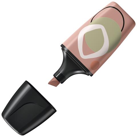 BOSS MINI evidenziatore 1 pz Punta smussata Rosa - Foto 1