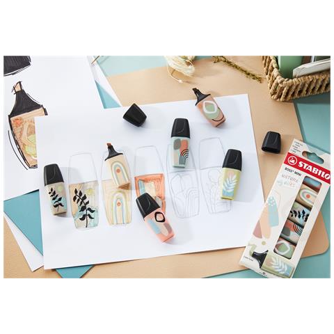 BOSS MINI evidenziatore 1 pz Punta smussata Rosa - Foto 8