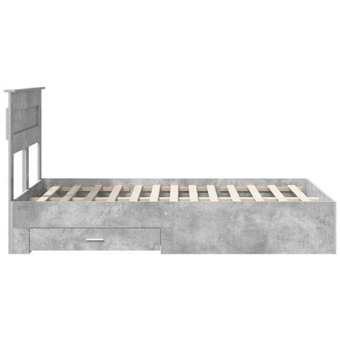 Struttura del letto con cassetto con testiera Legno multistrato - Foto 9