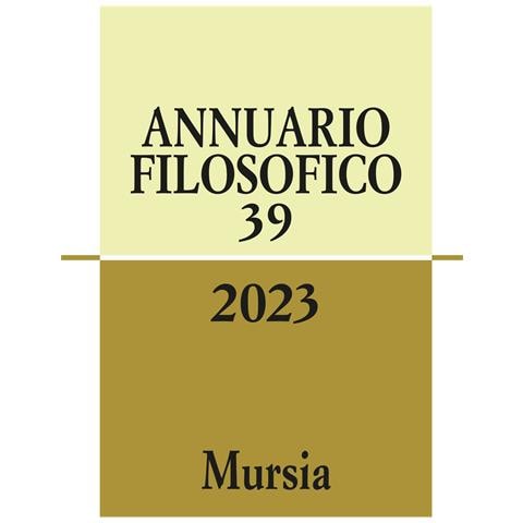 Annuario filosofico (2023). Vol. 39 - Foto 1