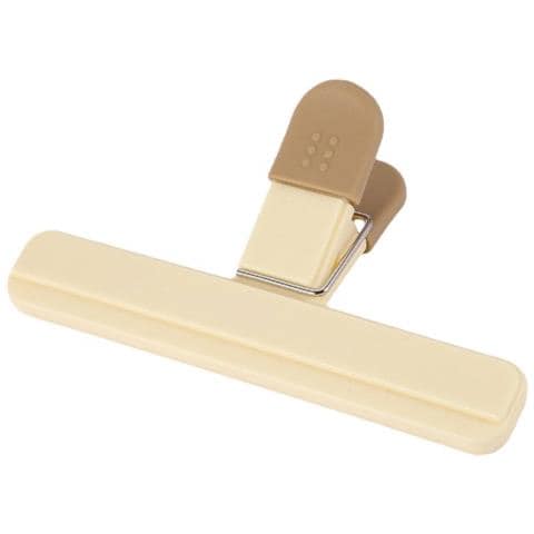 Clip Di Chiusura Per Alimenti - Set Da 5, Clip Ermetiche Per Sacchetti Snack Per La Conservazione Degli Alimenti In Cucina Beige - Foto 1