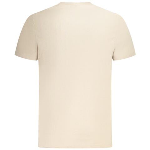 T-shirt a maniche corte da uomo BEGE - Colore: Beige, Taglia: XL - Foto 2