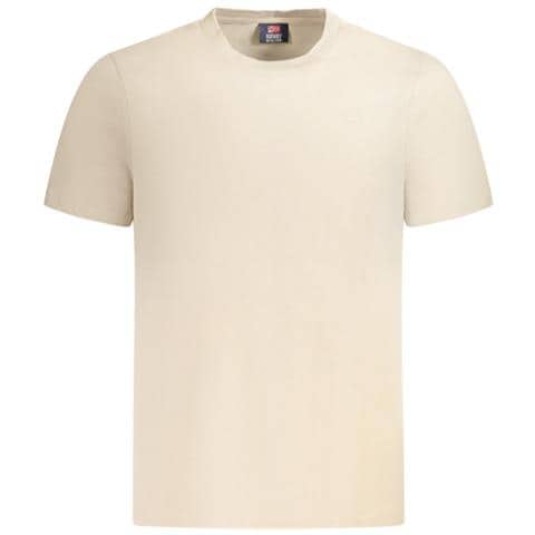 T-shirt a maniche corte da uomo BEGE - Colore: Beige, Taglia: XL - Foto 1