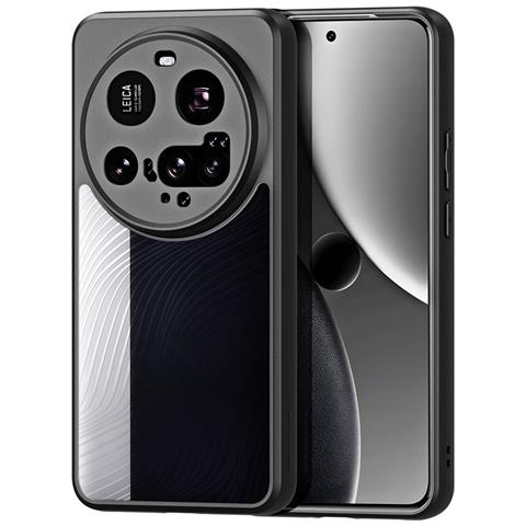 Cover per 15 Ultra - TPU+PC, Nero - Foto 1