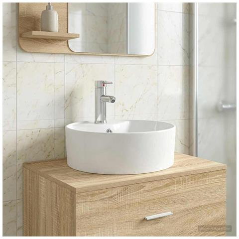 Lavabo da bagno Cromato 40,5 x 40,5 x 15 cm Metallo - Foto 2