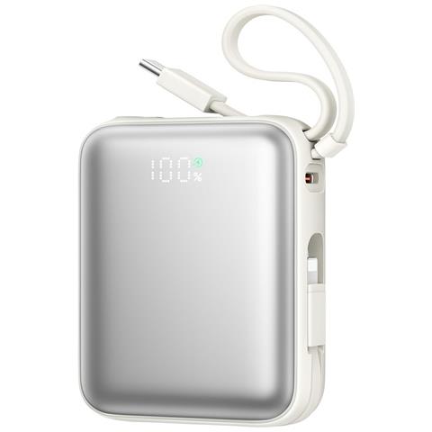 Power Bank - Bianco, 10000 mAh, 5W - Foto 1