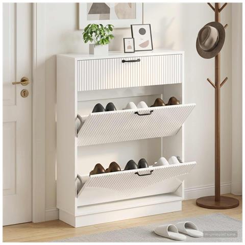 Mobile per scarpe HOORN 78 x 24 x 100 cm Legno ingegnerizzato - Foto 2