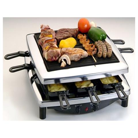 Raclette RC 3 plus con Piastra Reversibile Potenza 1450 Watt - Foto 2