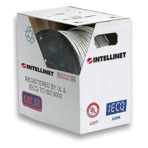 ITP6-UTP-IC-100 - Cavo cat. 5e Flessibile in Matassa U / UTP 100 m Colore Grigio - Foto 2