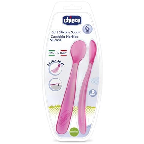 Cucchiaio Silicone Femminile Bi-pack 6m+ - Foto 1