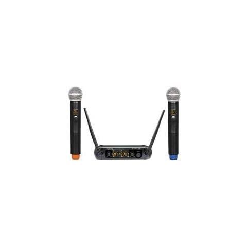 Kit Microf. Set-8202 UHF Diversity 2 Palm - Foto 1