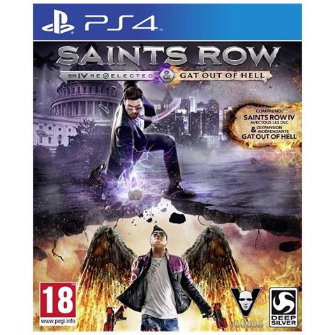 Saints Row 4 Gat Out Of Hell Et Edition Re Elected Ps4 [ fr Import] - Foto 1