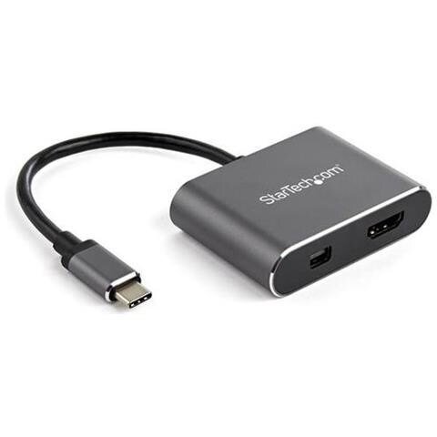 Usb C Multiport Video Adapter Hdmi Or Mini Dp Hdr 4k 60 - Foto 1