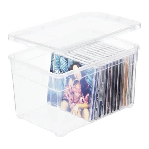 Contenitore Clear Box In Ppl Impilabile Trasparente - 5 L. F707802 - Foto 1