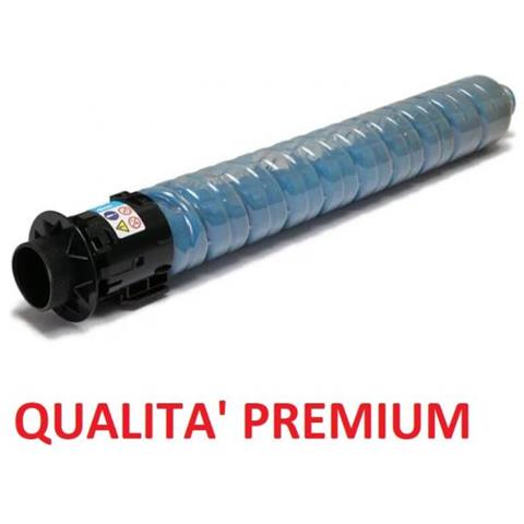 TONER COMPATIBILE - Mpc2503h Ciano Zeus (con Polvere Originale) 841928 Per Ricoh Nrg Lanier Mpc2503sp Mpc2011 2003 9.500 Pagine - Foto 1