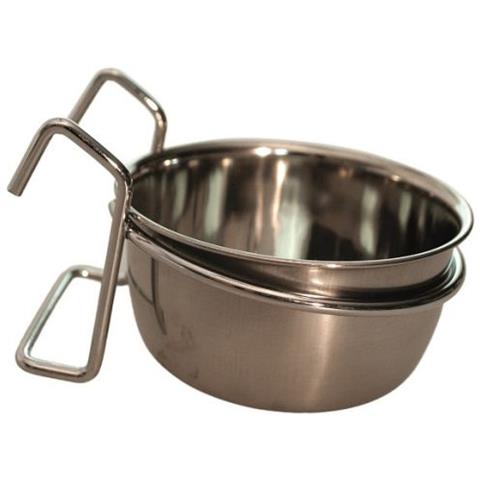 Ciotole Per Pappagallo In Inossidabile560 Ml - Foto 1