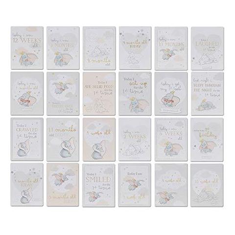 Carte Disney Baby Dumbo 24 Milestone Per Keepsake Foto - Foto 2
