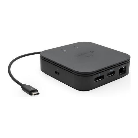 Dock da Viaggio Thunderbolt 3 Doppio Display 4K + Erogazione di Potenza 60 W Colore Nero - Foto 2