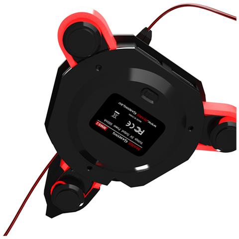 MMS2 USB 3.0 (3.1 Gen 1) Type-A 5000Mbit / s Nero, Rosso perno e concentratore - Foto 15