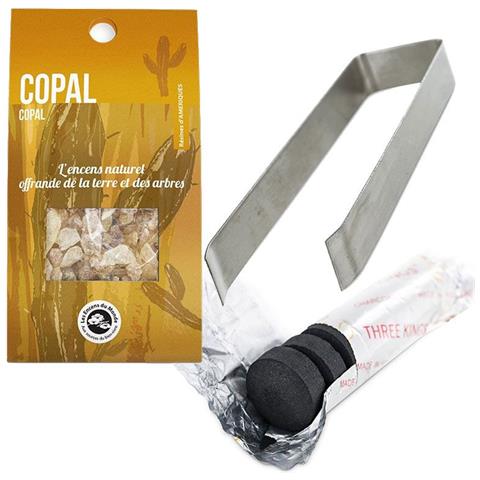 Resina Copale Da Bruciare + Pinza E Rullo Di Carboni - Foto 1