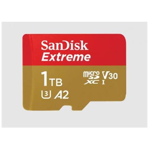 EXTREME MICROSDXC 1TB+SD ADAPATER 190MB / S 130MB / S A2 C10 - Foto 1