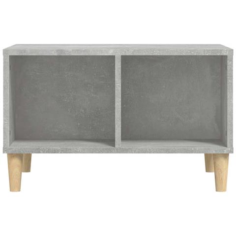 Tavolino Salotto Grigio Cemento 60x50x36,5 cm Legno Multistrato - Foto 2