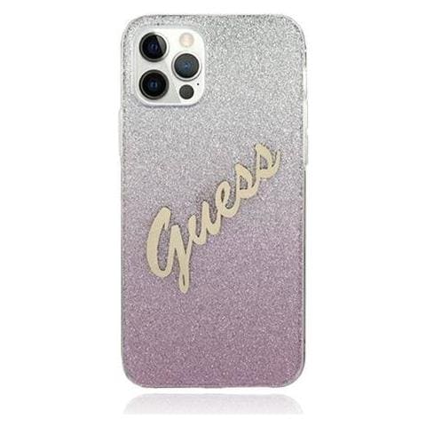 Hard Cover Silicone Vintage Glitzer Pink, Fr Apple Iphone 12 Pro, Guhcp12mpcuglspi, Blister (guhcp12mpcuglspi) - Foto 1