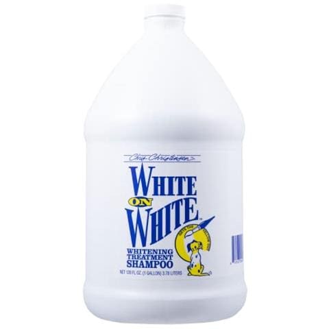 Shampoo Per Cani Bianco Su Bianco, Sposo Come Un Professionista, Ravviva Il Bianco E Altri Colori, Rimuove In Modo Sicuro Il Giallo E Altre Macchie, Senza Candeggina O Sostanze Chimiche Aggressive, Tutti I Tipi Di Mantello, Prodotto - Foto 1
