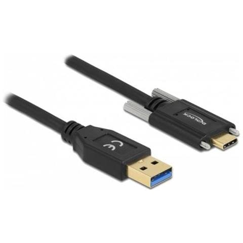 84007 Cavo Usb 0,5 M Usb 3.2 Gen 2 (3.1 Gen 2) Usb A Usb C Nero - Foto 1