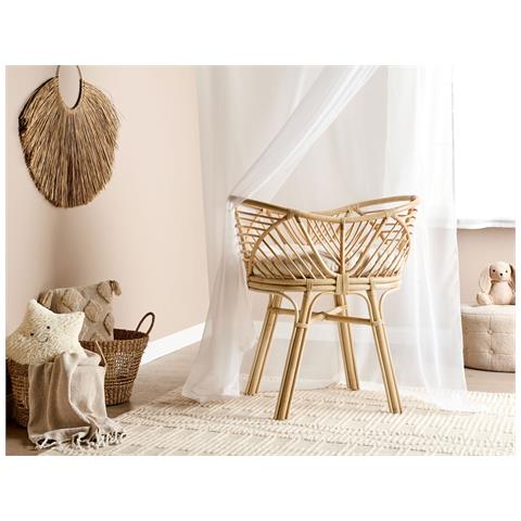 Culla Rattan Gruissan 50 X 70 Cm Naturale - Foto 1