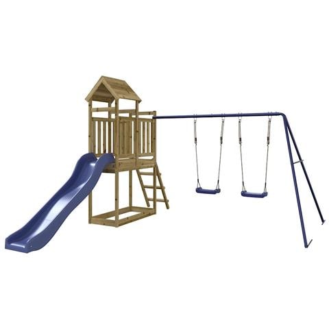 Set Da Gioco Da Esterno In Legno Di Pino Impregnato - Foto 1