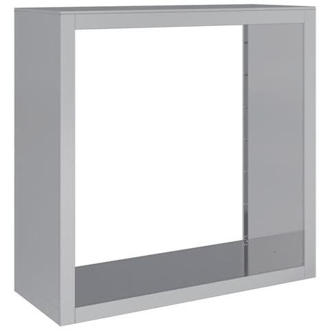 Rastrelliera Per Legna 100x40x100 Cm In Acciaio Zincato - Foto 1
