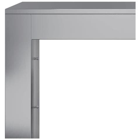 Rastrelliera Per Legna 100x40x100 Cm In Acciaio Zincato - Foto 10