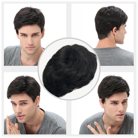 Parrucca Chic Per Uomo, Super Leggera E Traspirante   3 - Foto 5