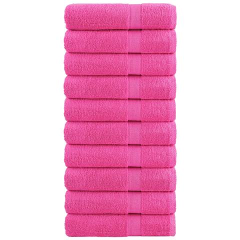 Asciugamani da Bagno SOLUND 10 pz Verdi 100x150cm 600 g /m² - Foto 1