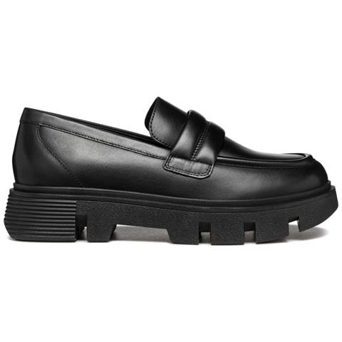 Vilde Loafers Mocassino Pelle Scarpe Donna Nero Eu 39, D46uac 00043 C9999 - Foto 2