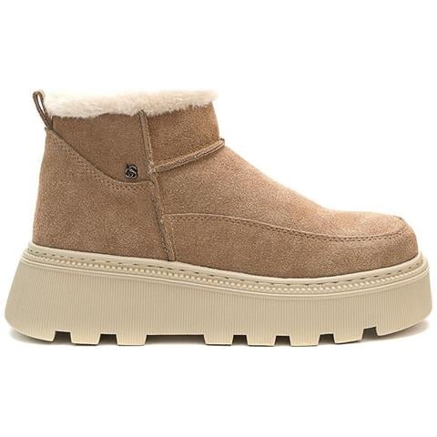 Brown Casual Closed Booties Stivaletti Pelle Scamosciata /nabuk Scarpe Donna Marrone Eu 36, 948022/06-02 - Foto 2
