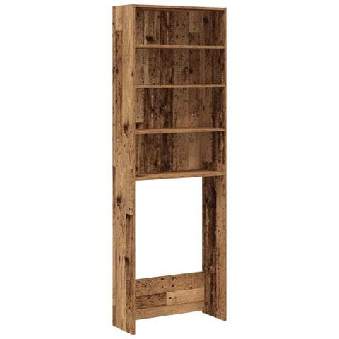 Mobile per Lavatrice Legno Antico 64x24x190 cm - Foto 1