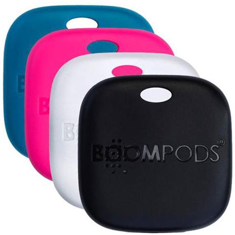 Confezione Da 4 Portachiavi Airtag Boomtag Con Apple Find My Ipx7 Ricaricabile, Multicolore - Foto 1