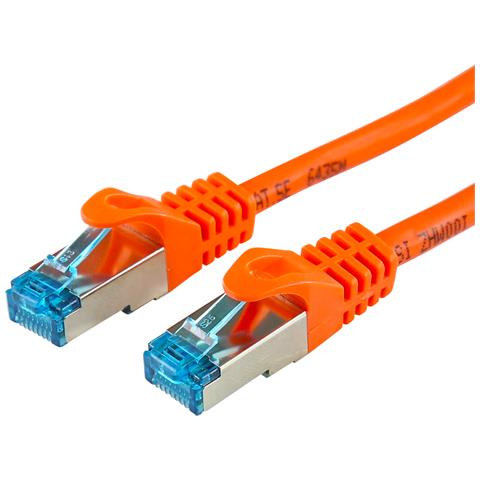TCR55SS005O cavo di rete Arancione 0,5 m Cat5e SF /UTP (S-FTP) - Foto 1