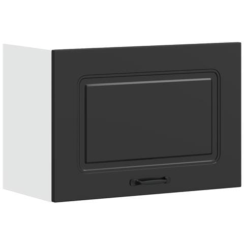 Pensile Da Cucina Kalmar Nero In Legno Multistrato - Foto 2