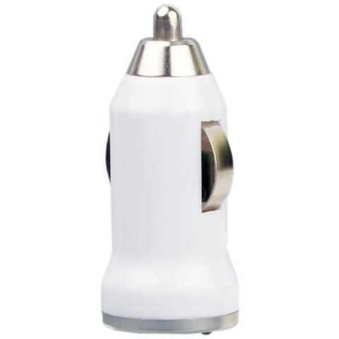 Dam  Caricabatteria Da Auto Usb 2x2x5 Cm. Colore Bianco - Foto 1