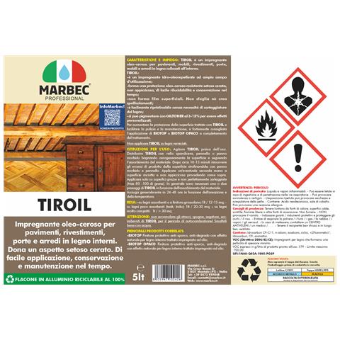 Tiroil 5lt - Impregnante Per Legno - Foto 2