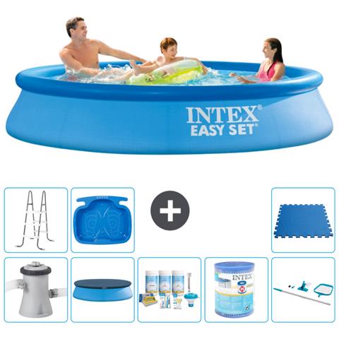 Piscina Fuori Terra - In Giro - 305x61 Cm - Blu - Include Accessori Coordinati A863 - Foto 1