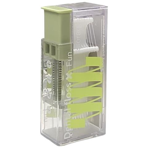 Custodia Compatta Per Filo Interdentale Verde Matcha: Igiene Orale In Movimento Green - Foto 1