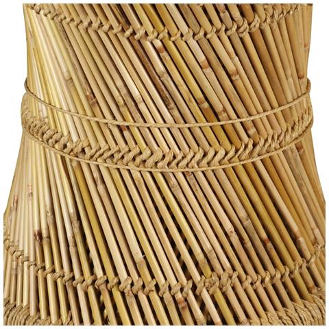 Lusso Casadino -  Tavolino Da Salotto In Bambù Ottagonale 60x60x45 Cm - Foto 8