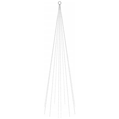 Lusso Casadino - Albero Di Natale Pennone Bianco Caldo 310 Led 300 Cm - Foto 2