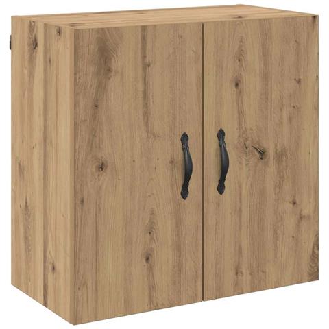 Armadietto a muro rovere artigianale 60 x 31 x 60 cm - Foto 1