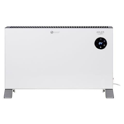 AD 7752 stufetta elettrica Interno Grigio, Bianco 2000 W Riscaldatore ambiente elettrico con ventilatore - Foto 1